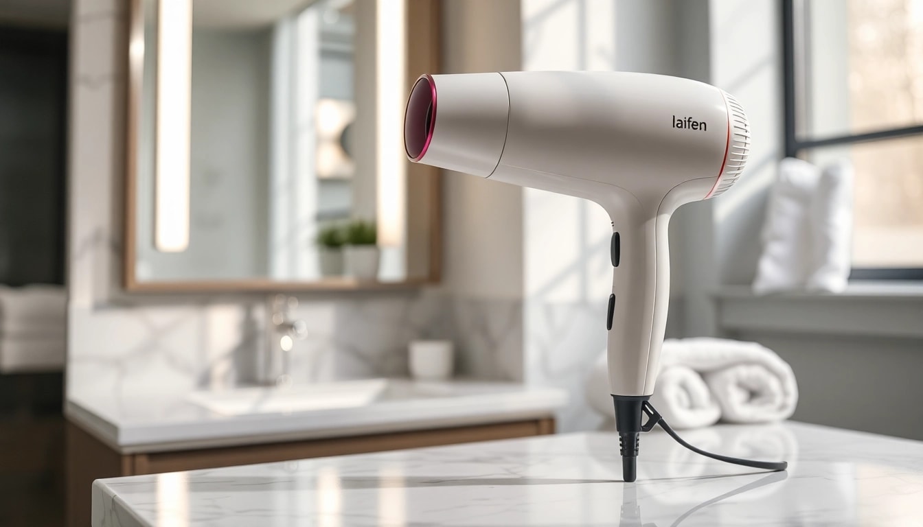 Die laifen haartrockner verleiht Ihrem Haar Glanz und Fülle für ein perfektes Styling.