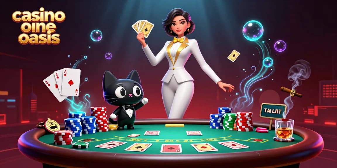 Experience thrilling gameplay at casino ohne oasis with dynamic poker action and glowing atmosphere.