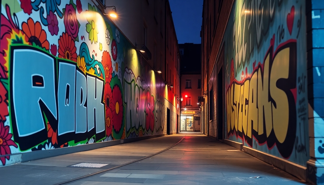 Graffiti Stuttgart zeigt lebendige Wandmalerei in urbaner Umgebung.