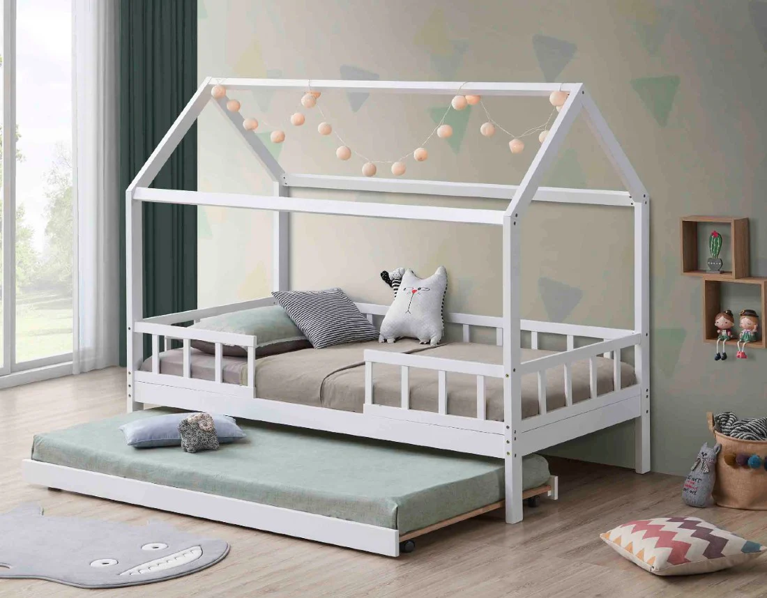 Ein Traum für jedes Kind: Hausbett 120x200 mit durchdachtem Design