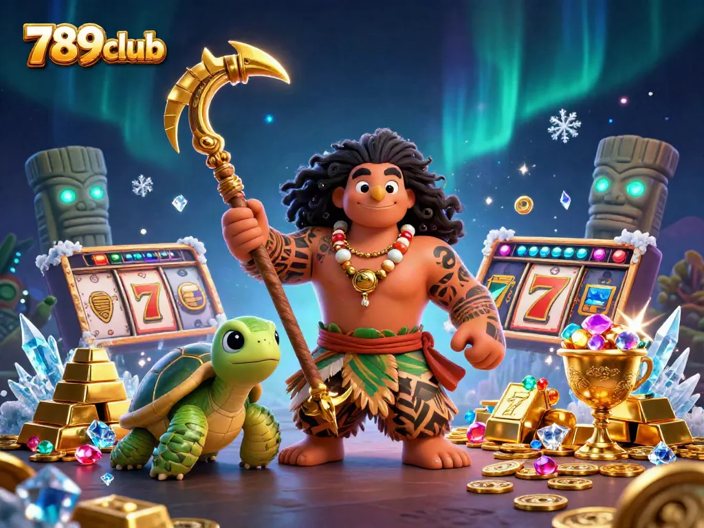 Experience thrilling gameplay with 789club's vibrant casino illustration showcasing dynamic slot elements and stunning graphics.