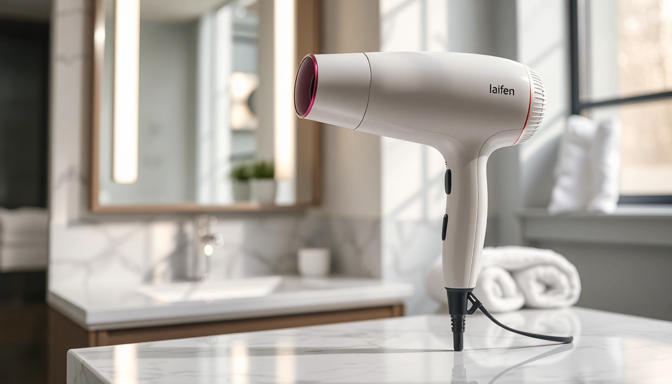 Die laifen haartrockner verleiht Ihrem Haar Glanz und Fülle für ein perfektes Styling.