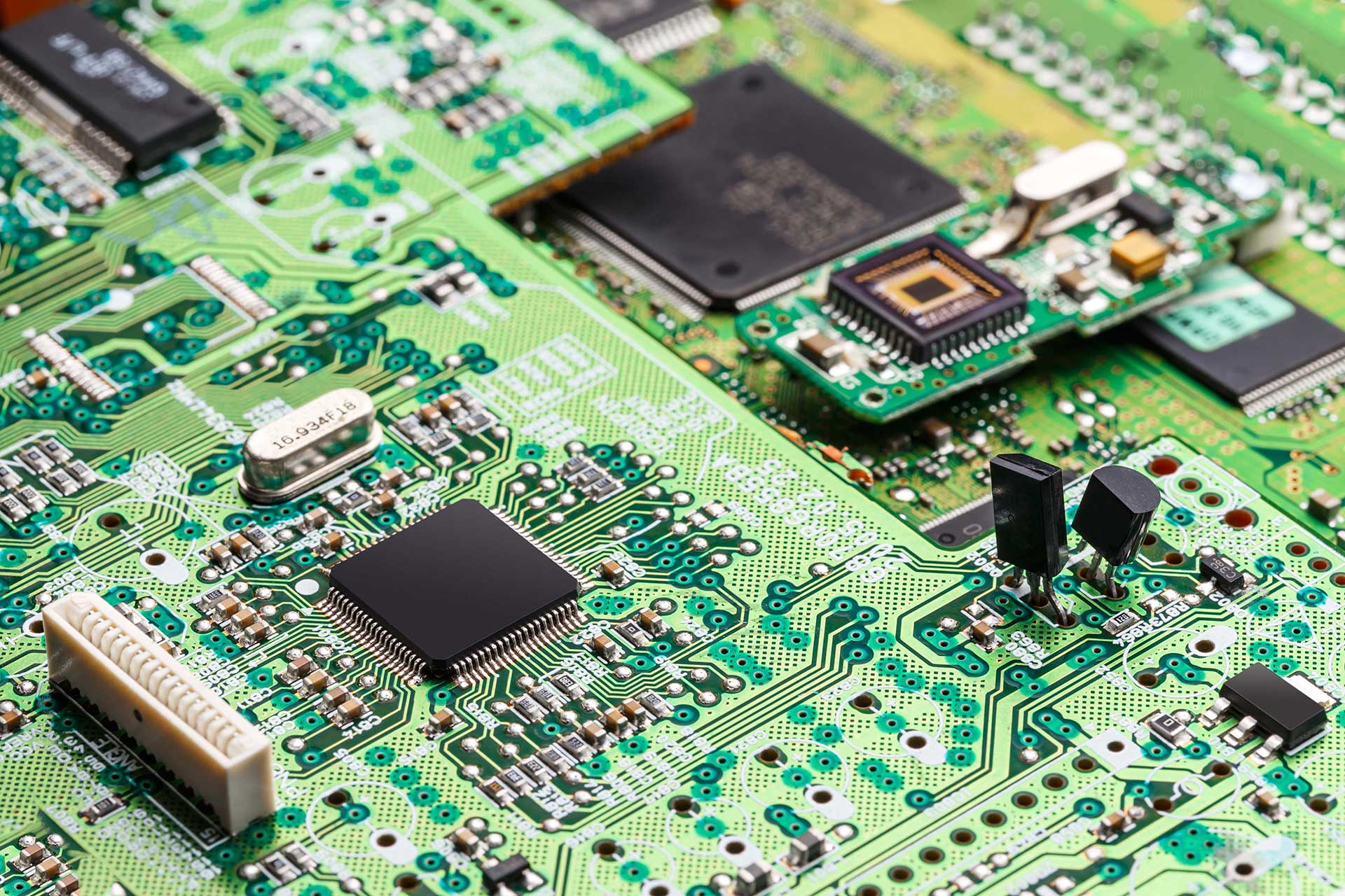 Goldfinger-Leiterplatte Produktion bei Viasion in China