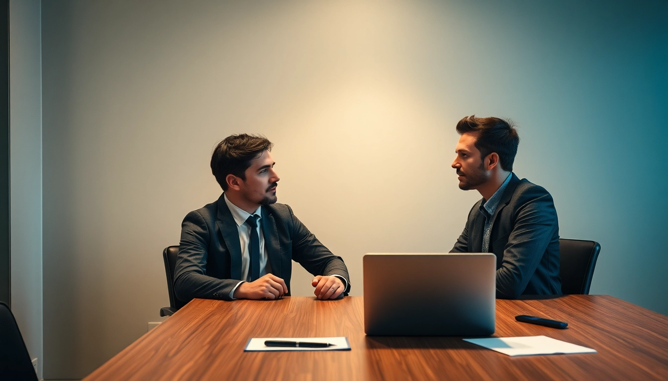 Erleben Sie die Expertise unserer Führungskräfte Vertrieb Headhunter in einem professionellen Business-Gespräch.