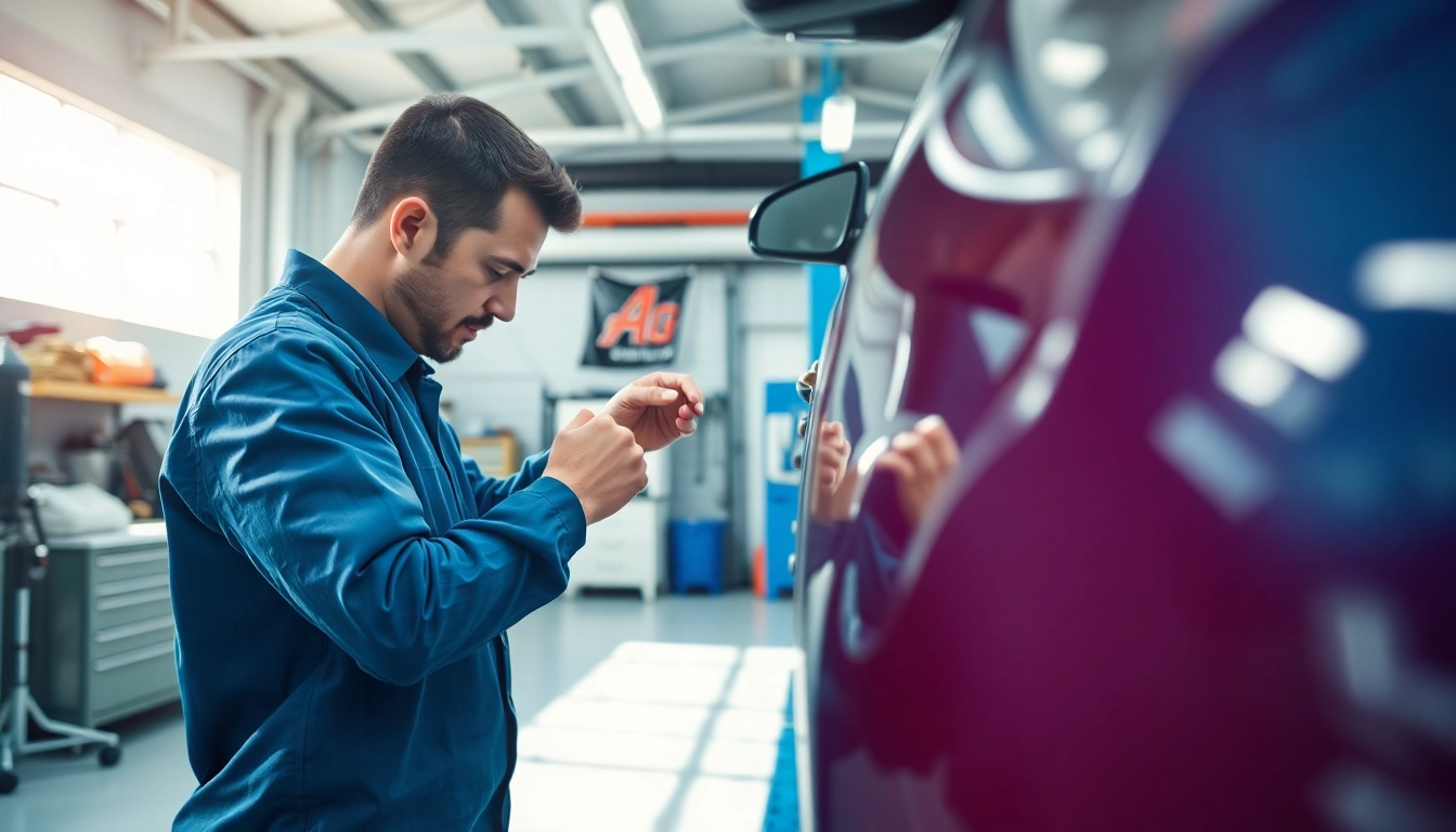 Professionelle Smart Repair München Werkstatt bei Lackschadenreparatur