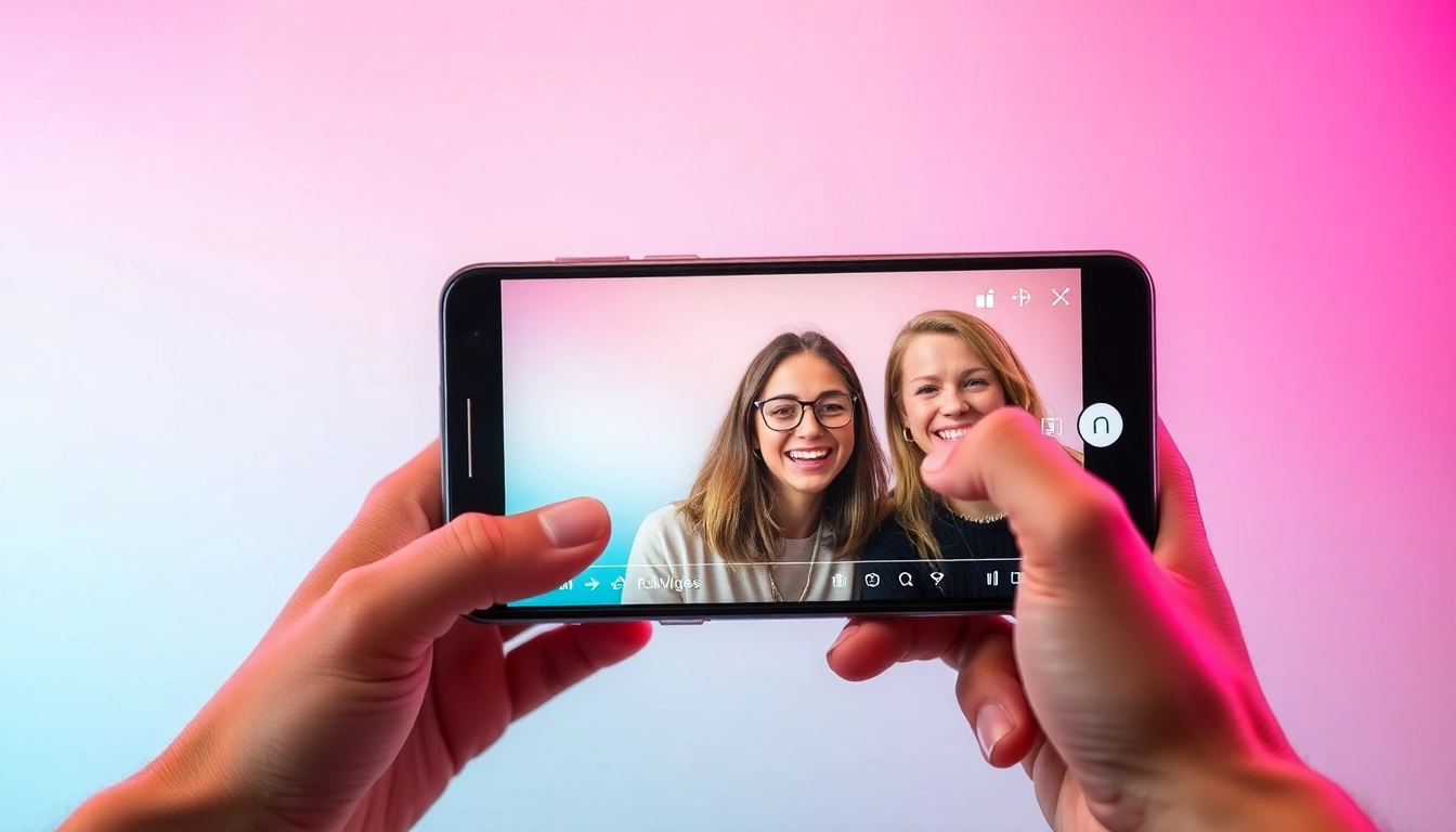 Kaufe TikTok Likes und steigere die Aufmerksamkeit deines Videos mit einem attraktiven Smartphone-Display.