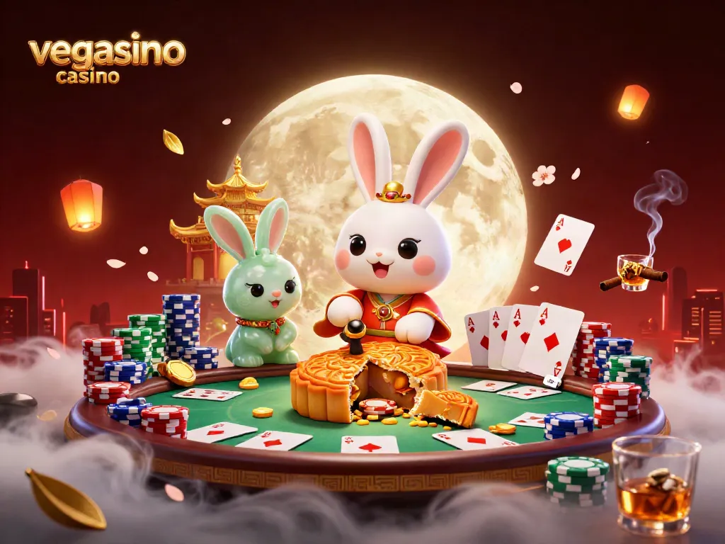 Enhance your winning potential at vegasino casino with vibrant poker elements and atmospheric details.