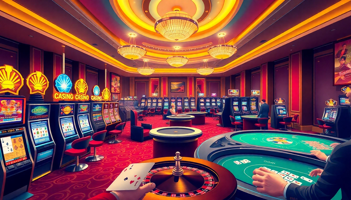 Experience an exciting atmosphere at an online casino schweiz with luxurious gaming options and vibrant ambiance.