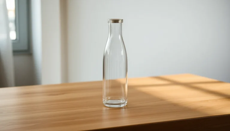 Kolloidales Silber kaufen: Entdecken Sie hochwertiges Silberwasser in einem stilvollen Fläschchen auf einem Holztisch.