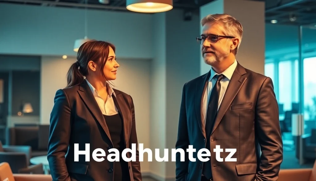 Headhunter Chemnitz im Gespräch mit einer Klienten im modernen Büro.