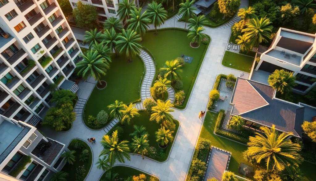 Explore the welcoming landscapes around Tampines St 95 EC, showcasing its modern residential designs.