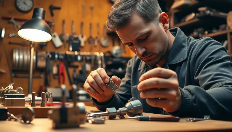 Schlüsseldienst Neukölln öffnet eine Tür mit fachmännischem Wissen und hochwertigen Werkzeugen.