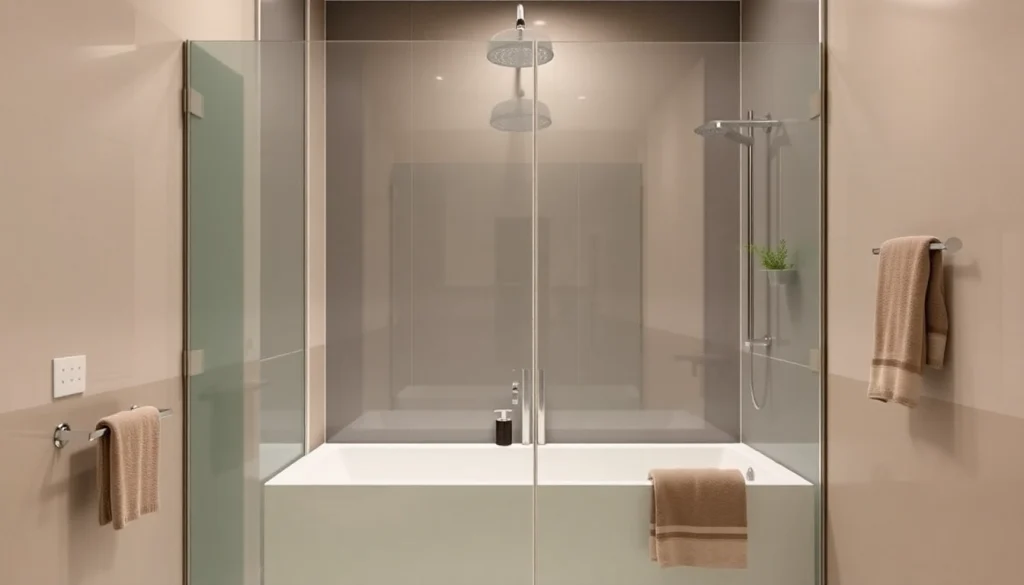 Genießen Sie eine hochwertige sonni Duschkabine aus hochwertigem Sicherheitsglas für den ultimativen Badekomfort.