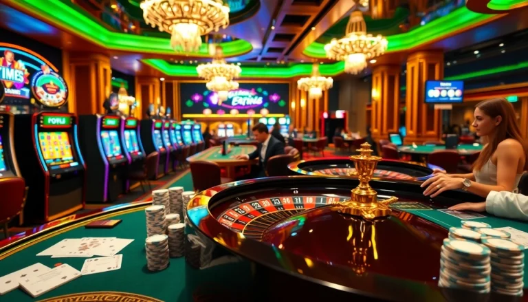 Trải nghiệm sự phấn khích tại https://luck8.com với bàn casino sống động và máy đánh bài trong một không gian sang trọng.